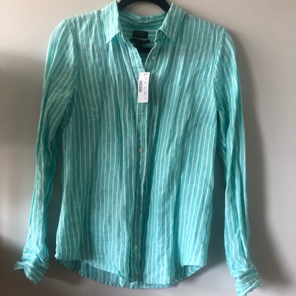 Slim-fit Baird McNutt Irish linen shirt - Picture 2 of 3